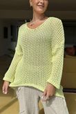 Made in Italy Portland Knit Lemon /1 = ~